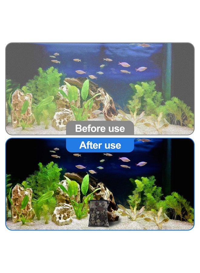 SBYURE SBYURE 20pcs Aquarium Filter Media Bags 8x6inch Fine Mesh Bags Reusable Filter Bags with Plastic Zipper for Biospheres,Ceramic Rings(Black)  - Image 4