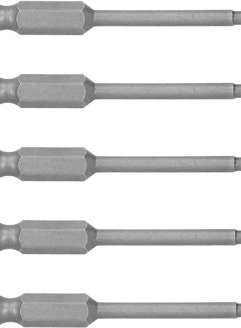 GGOOT Hex Socket Screwdriver Bits  Hex Socket Screwdriver Bits, 10PCS 2.5mm Electric Screwdriver Bits, Magnetic S2 Alloy Steel Hardware Tools  - Image 5