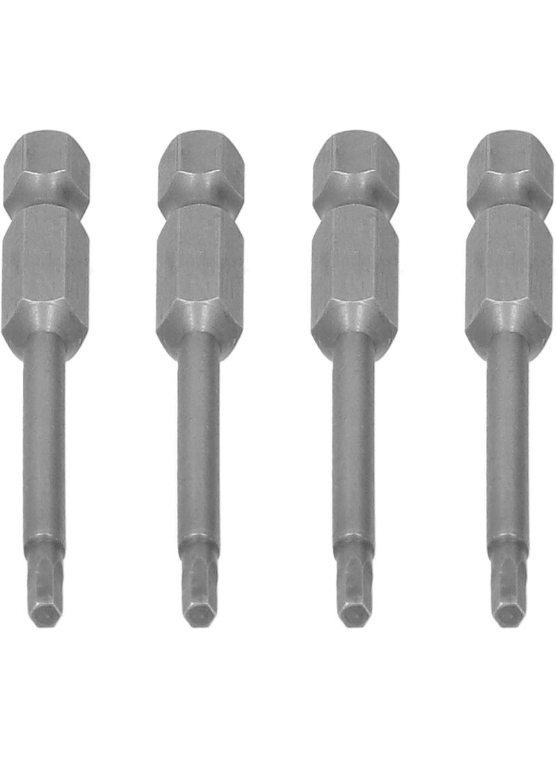 GGOOT Hex Socket Screwdriver Bits  Hex Socket Screwdriver Bits, 10PCS 2.5mm Electric Screwdriver Bits, Magnetic S2 Alloy Steel Hardware Tools  - Image 1