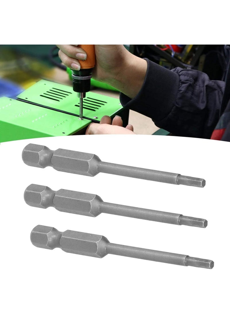 GGOOT Hex Socket Screwdriver Bits  Hex Socket Screwdriver Bits, 10PCS 2.5mm Electric Screwdriver Bits, Magnetic S2 Alloy Steel Hardware Tools  - Image 2