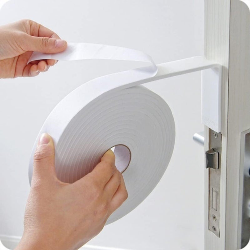 D-Fix ® Double Side White Foam Tape - 5 Meters in Length - 24mm / 1" Width - 1 Rolls Per Pack - Multipurpose usage, Best for Mounting, Strong Adhesion for Walls, Crafts work and fixing Furniture’s - Image 3