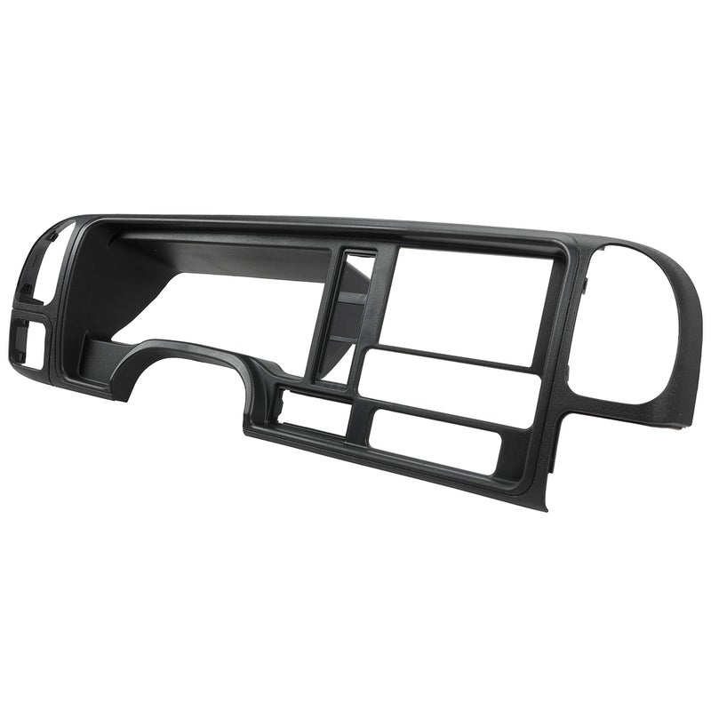 ECOTRIC Double Din Dash Panel Compatible with 19952002 GMC Truck SUV Radio Stereo Wire Harness Trim Bezel Panel Kit