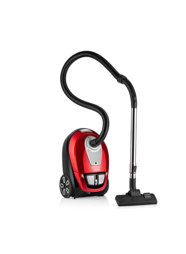Vacuum Cleaner 2000 Watts Hepa Filter Red VCB2000