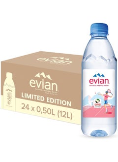 Evian Mineral Water, Naturally Filtered Drinking Water, 500ml Bottled Water Crafted by Nature, Case of 24 x 500 ML Evian Water Bottles - pzsku/ZE17E69E8A09837D04AAAZ/45/_/1739562392/74f13b2b-0735-4bc4-ad4e-a1ef4674b49c