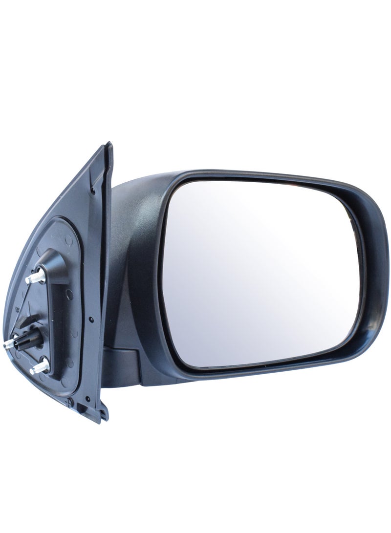Machter Door Mirror Manual Fit For Toyota Hilux Ute 2WD & 4WD 05~15 Black  - Image 1