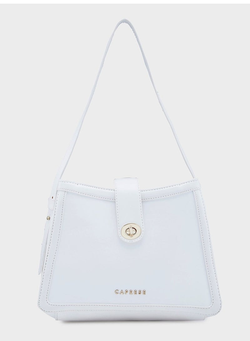 CAPRESE AURORA SATCHEL SMALL BLUE - Image 1