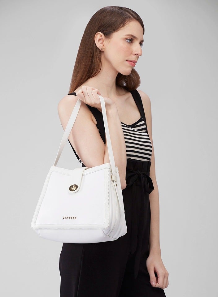 CAPRESE AURORA SATCHEL SMALL BLUE - Image 2