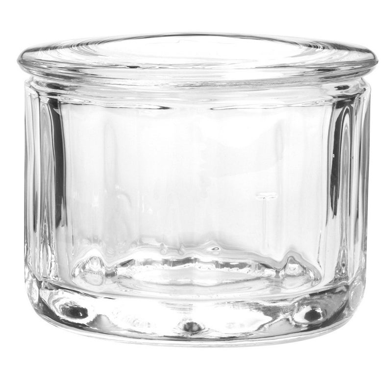 Anchor Hocking FireKing Salt Dip with Lid Glass