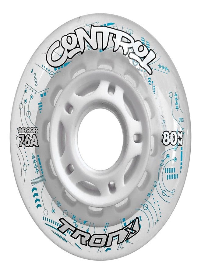 TronX Control Indoor Soft 76A Roller Inline Hockey Wheels - 59mm, 68mm, 72mm, 76mm & 80mm Hi-Lo (72mm) - Image 2