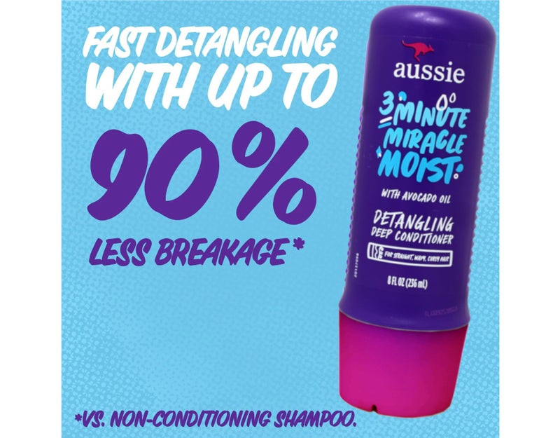 Aussie 3 Minute Miracle Moist Deeeeep Conditioner 8 oz. - Image 3