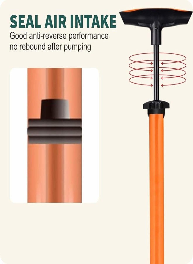 ShopiMoz Cycle Pump for Bicycle High Pressure Airpump for Football, Balloon for Quick Inflation for Tyre Inflator with Needle Portable Air Pump for Bicycle, Balls - Image 3
