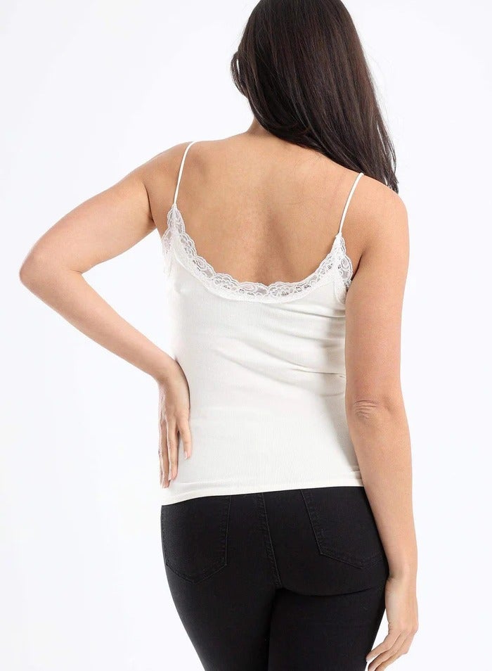 Carina Plunge Round Neck Top - Image 3