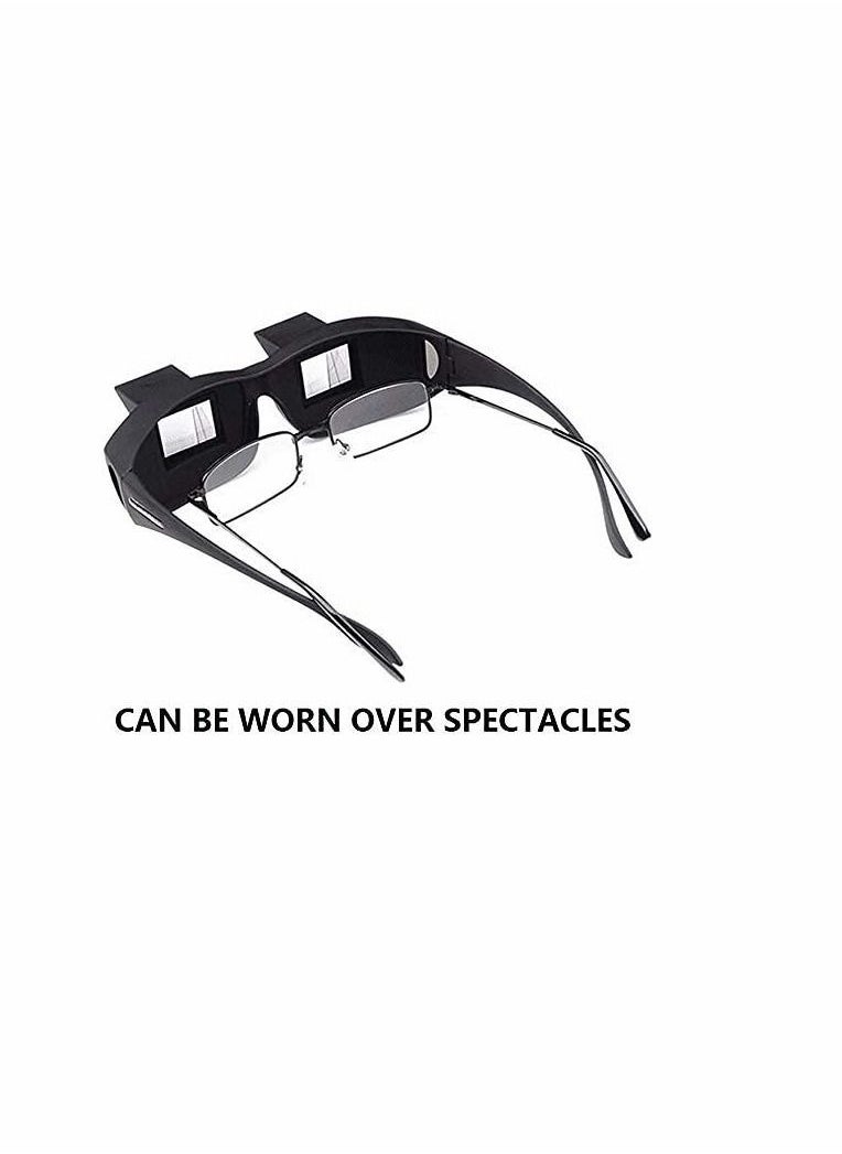 Generic - Lazy Glasses Bed Prism, Horizontal Glasses, Horizontal Mirror, Lazy Reader Glasses Lie Down For Reading/Watching Tv - Image 1