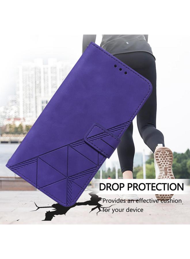erorex Case For vivo Y39 5G Global Crossbody 3D Embossed Flip Leather Phone Case - Image 5