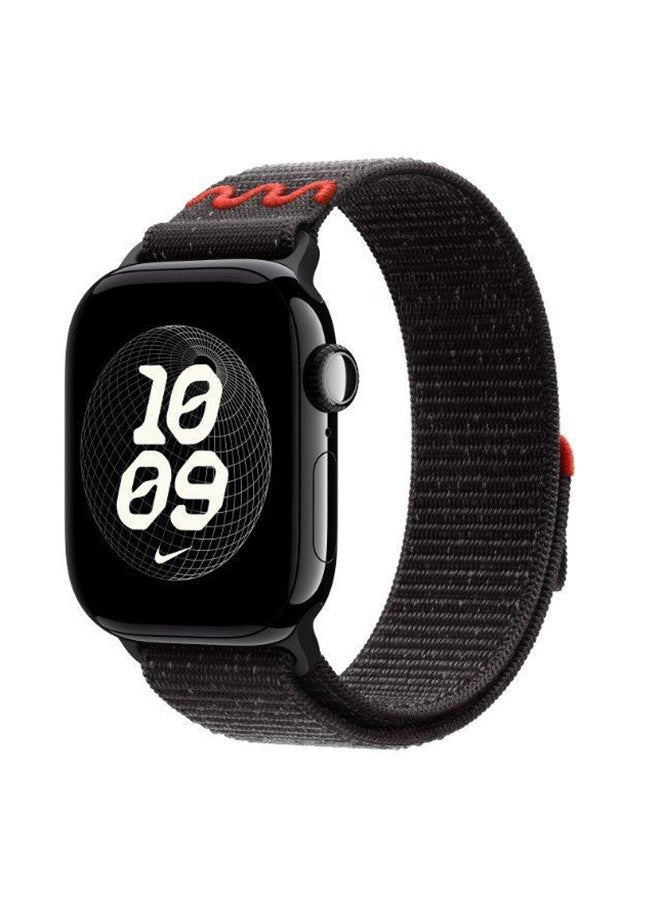 Apple 42mm Midnight Black Nike Sport Loop Black - Image 2