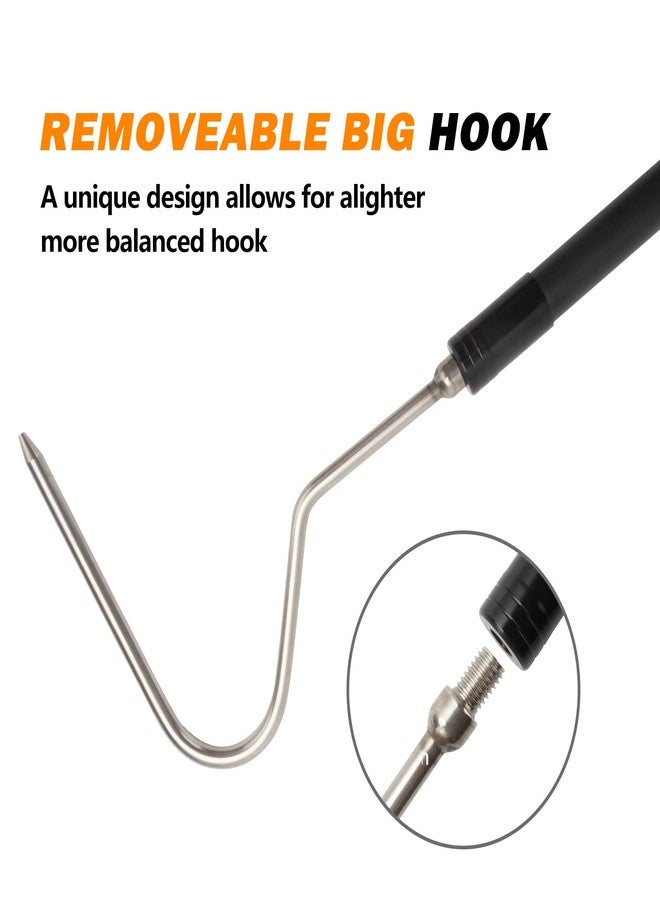 Dutypro 44 inch Snake Hook Catcher Stick Tongs Grabber Handling Tool Kit for Rattlesnakes Python Copperhead Removal Catching - Image 4