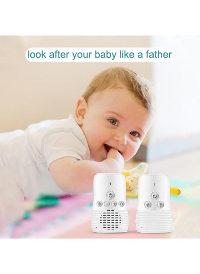 DMG TECH Wireless Rechargable Audio Baby Monitor With Night Light, Two Way Talk, Baby Walkie Talkie, High Sensitivity Microphone And Speaker  - Image 4