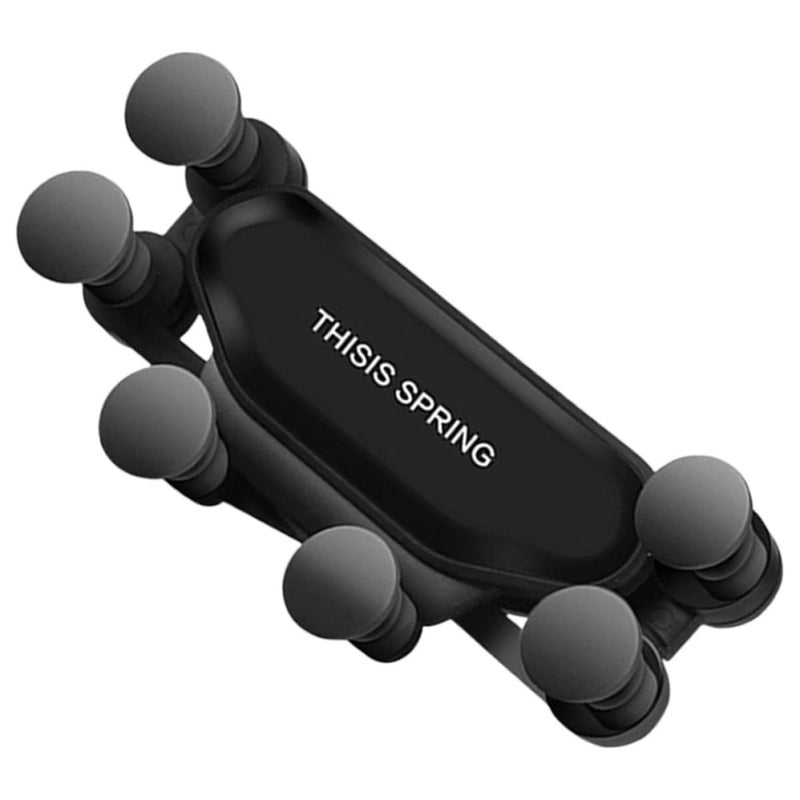 Universal Black Car Phone Holder Air Vent Mount 7 Point Support Dashboard Bracket - Image 2