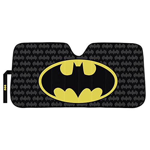 Plasticolor 003713R01 Batman Accordion Style Car Truck SUV Front Windshield Sunshade - Image 1