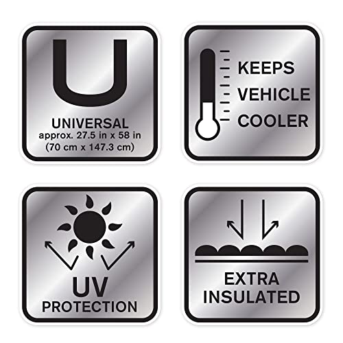 Plasticolor 003713R01 Batman Accordion Style Car Truck SUV Front Windshield Sunshade - Image 4