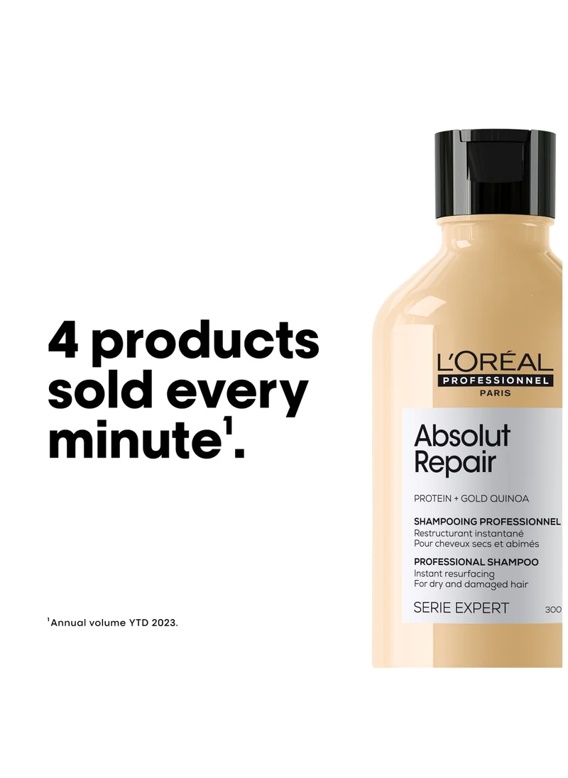 لوريال بروفيسيونال Absolut Repair Shampoo And Mask Copack, Savings 31%