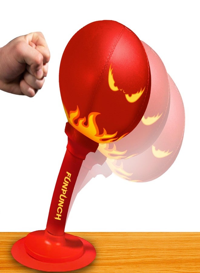 FUNPUNCH Rage Bag - Elite Boxing Training Mini Punching Bag for Advanced, Aspiring Boxers - Small, Portable Desk Punching Bag Punching Ball for Skills and Stress Relief - Fun Punch Portable Speed Bag - Image 1