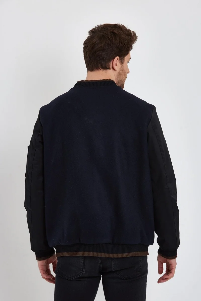 Alexander Gardi Wool Coat with Pocket Detail (E22-623A)