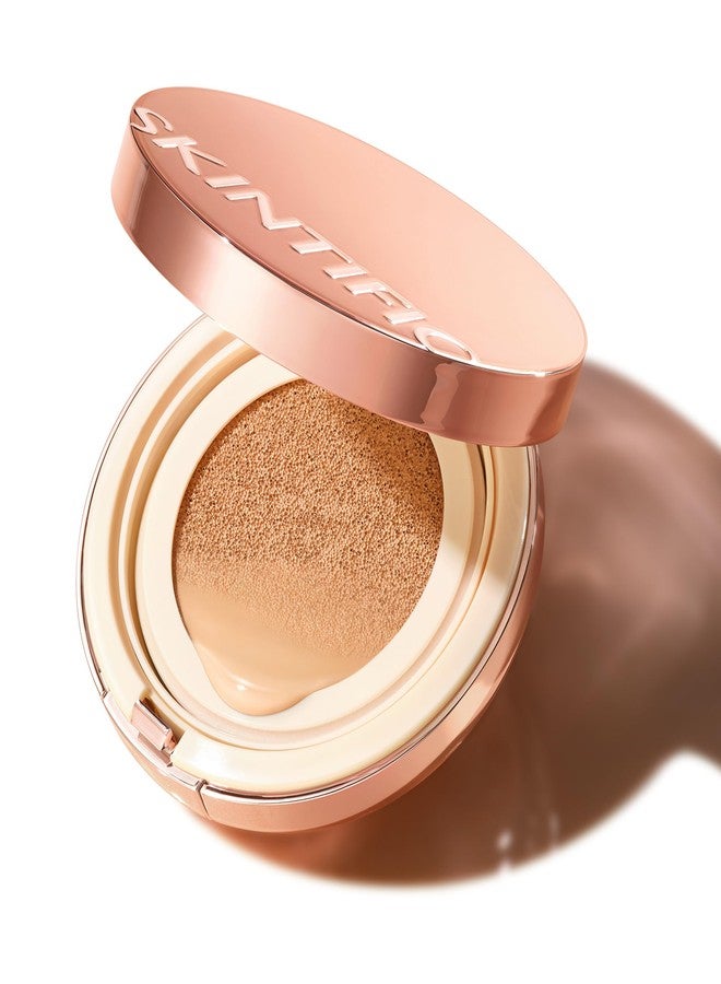 SKINTIFIC Cushion Foundation | Cover All Perfect Air Cushion | SPF 35 PA++++ | Oil-Control Waterproof Fondation Sweatproof Matte Finish Poreless Foundation Flawless BB Cream CC Cushion Makeup - Image 1