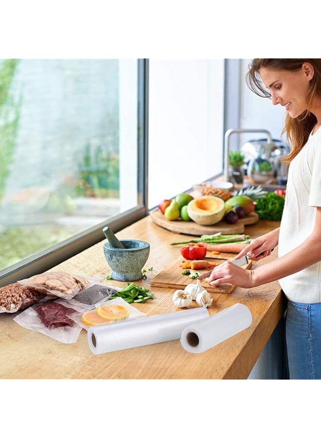 X spring Vacuum Sealer Rolls, 15Cmx3M2 20Cmx3M2 28Cmx3M*2 Heavy Duty, Commercial Grade Food Storage Bags For Sous Vide, Freezer And Meal Prep - Image 4