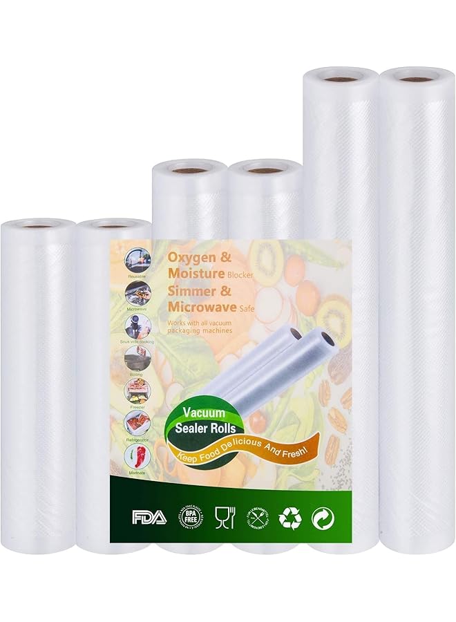 X spring Vacuum Sealer Rolls, 15Cmx3M2 20Cmx3M2 28Cmx3M*2 Heavy Duty, Commercial Grade Food Storage Bags For Sous Vide, Freezer And Meal Prep - Image 1