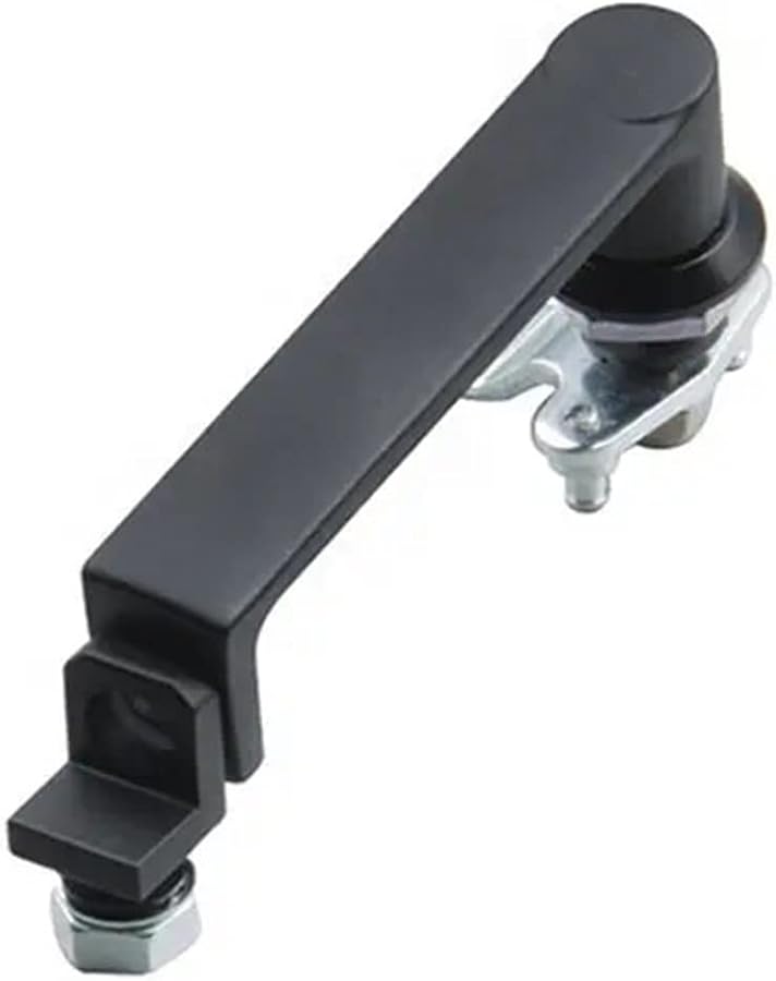 Aluminum Alloy Cabinet Handle Lock Electric Equipment Latch Padlock 1 Piece - Image 1