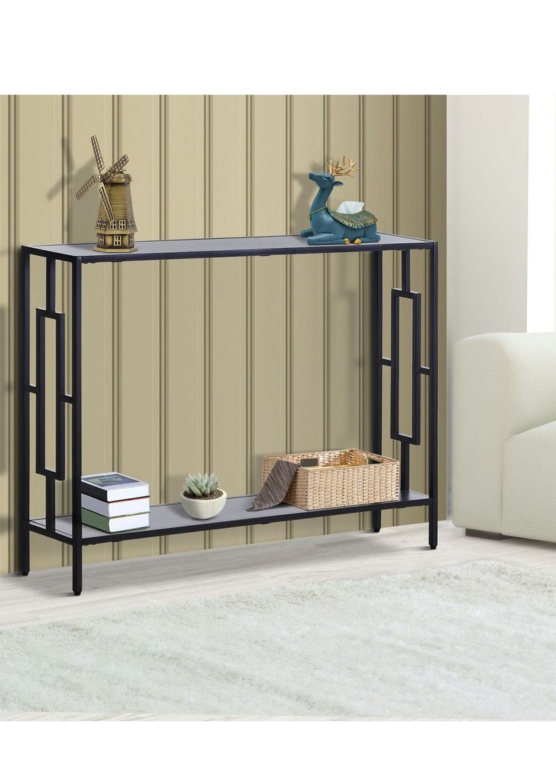 Home gallery Console Table Home Furniture - Black; Grey 75X106X25 - Image 1