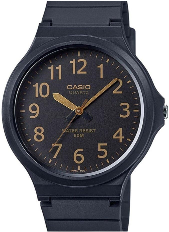 CASIO CASIO Men's Youth Timepiece Water Resistant Analog Watch MW-240-1B2V - 44 mm - Black  - Image 1