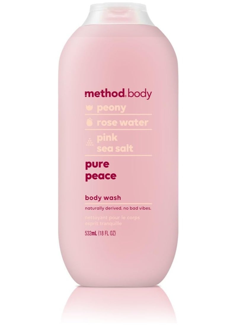 Method - Method Body Wash, Pure Peace, 18 oz, 1 pack, Packaging May Vary - Image 1