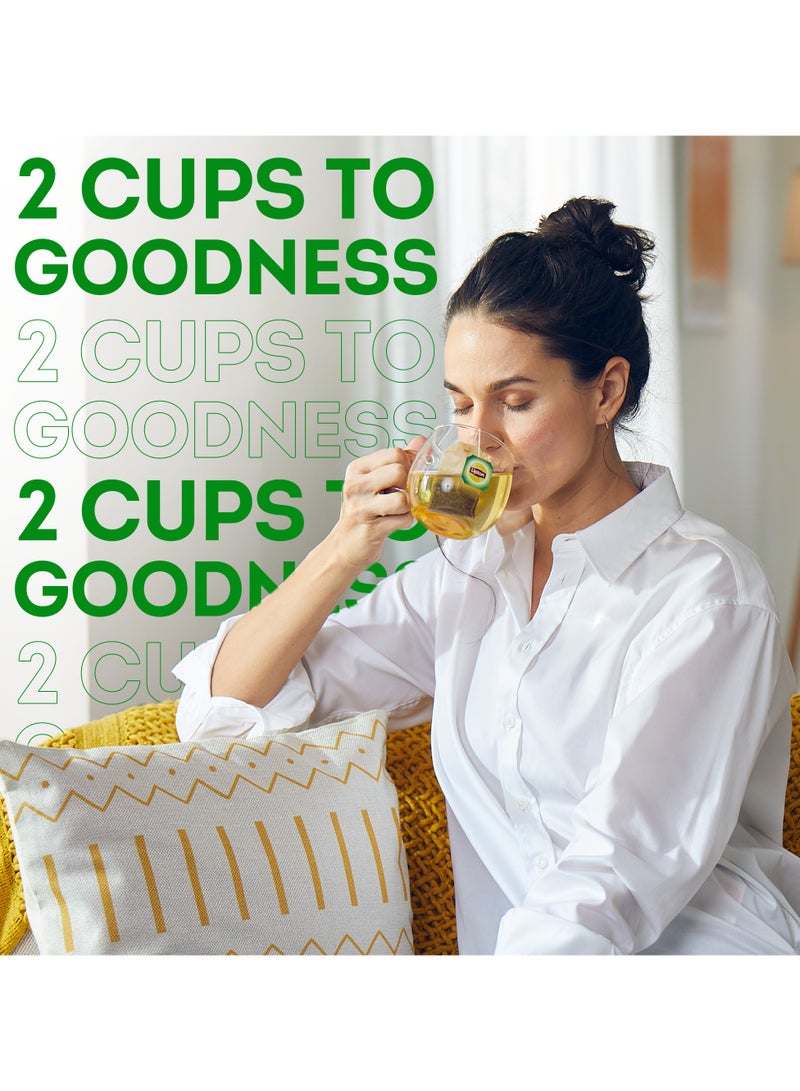 Lipton Green Tea Lemon 100 Teabags (130g) - Image 4