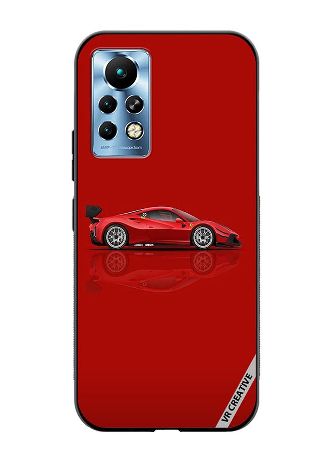 VR CREATIVE Protective Case Cover For Infinix Note 11 Pro Ferrari Design Multicolour - Image 1
