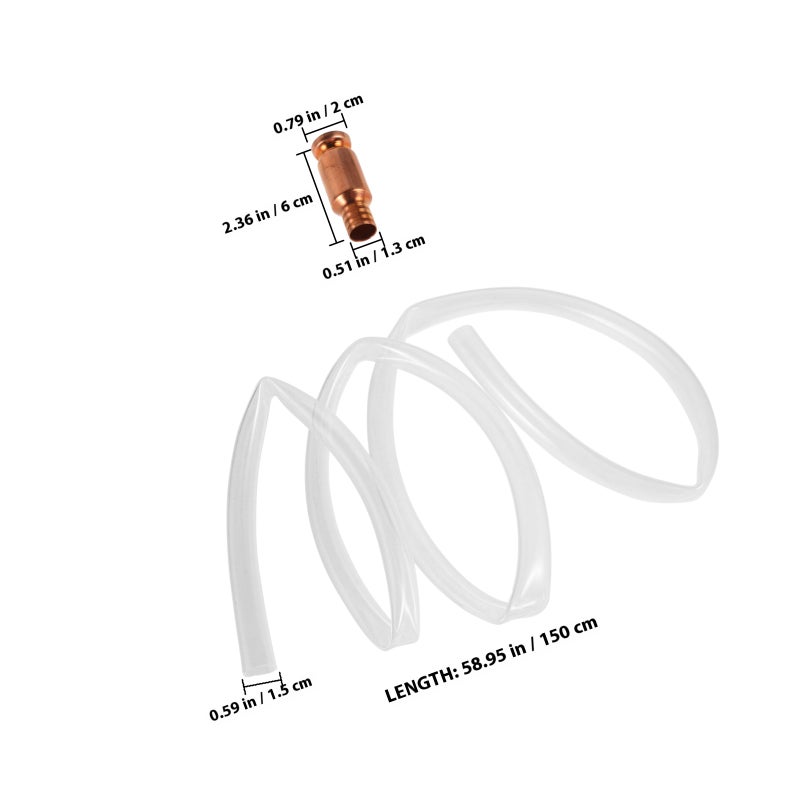 Siphon Hose for Gasoline and Marine Transfer Hose Siphon Hose Gas Siphon Pipe Car Gasoline Siphon Pipe - Image 2