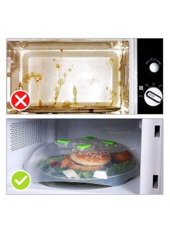 Microwave Splatter Cover, Microwave Food Cover with Steam Vents