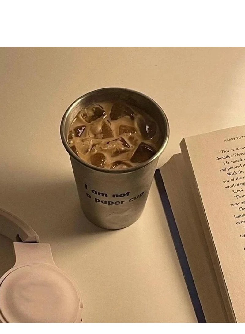 كوب ستانلس ستيل المقاوم للصدأ - 350مل - Image 5