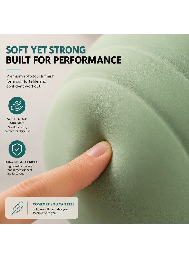 SOFT TOUCH KETTLEBELL FOR COMFORTABLE WORKOUTS – Premium soft kettlebell design with smooth soft-touch coating helps reduce hand discomfort during strength training, fitness workouts, weight lifting, and daily exercise routines. - Image 5