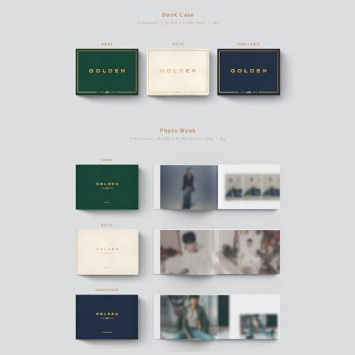 INFUN JUNGKOOK - [GOLDEN] (SHINE Ver.) Book Case + Photo Book + CD & CD Envelope + Post Card + Poster + Photo Card + Symbol Sticker + Contents Envelope + 2 Extra Photocards - Image 3