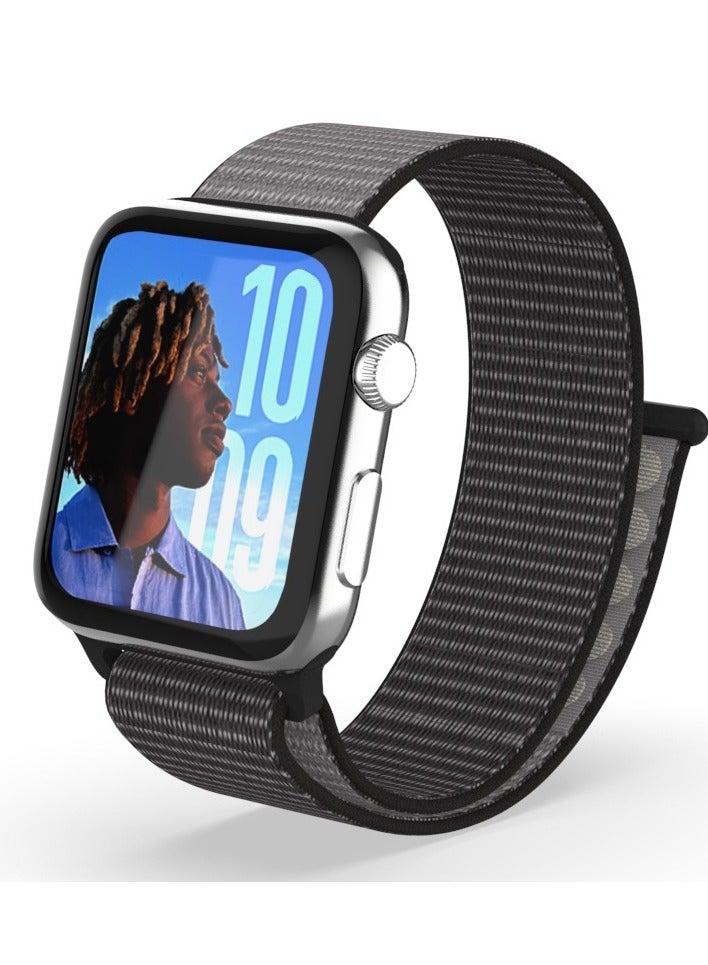 keloray Nylon Loop Sport Band Compatible with Apple Watch Bands 44mm 45mm 46mm 49mm 42mm for Women Men, iWatch Wrist Straps for Ultra 3 2, Se, Series 11 10 9 8 7, Breathable, Soft Band Ideal for Outdoor - Image 1