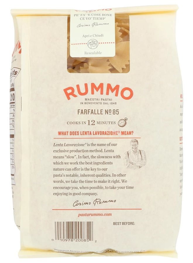 RUMMO Farfalle Pasta, 16 OZ - Image 4