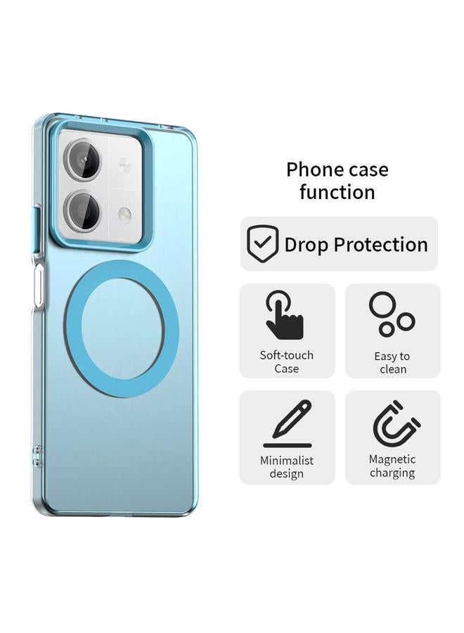 اس-توب جراب لهاتف Redmi Note 13R Pro Candy Magsafe PC Hybrid TPU - Image 4