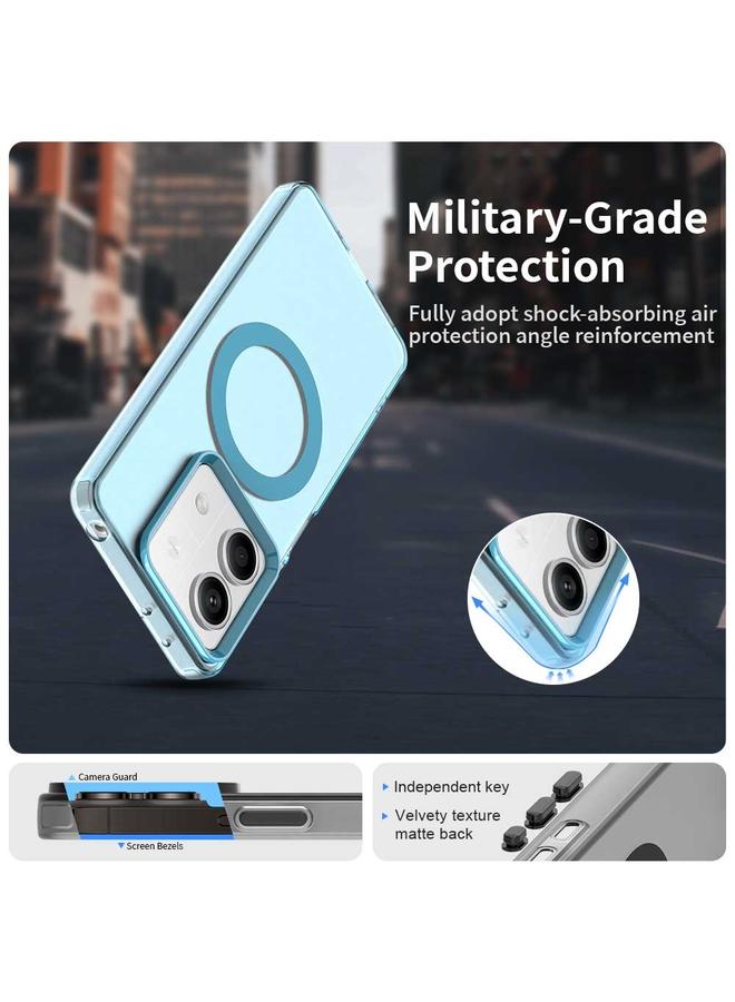 اس-توب جراب لهاتف Redmi Note 13R Pro Candy Magsafe PC Hybrid TPU - Image 2