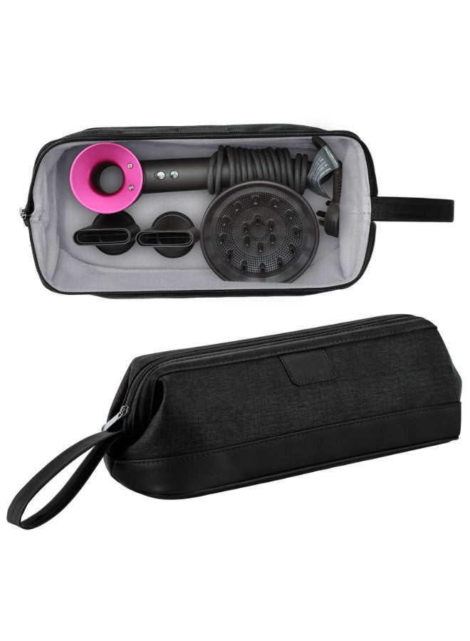 Airwrap Travel Case for Dyson/Shark Flexstyle, Travel Pouch for Dyson Airwrap/Shark Flexstyle Complete Styler and Attachments, Travel Bag for Dyson/Shark Hair Dryer (Black) - Image 1