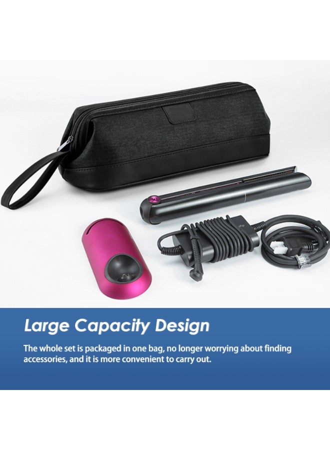 Airwrap Travel Case for Dyson/Shark Flexstyle, Travel Pouch for Dyson Airwrap/Shark Flexstyle Complete Styler and Attachments, Travel Bag for Dyson/Shark Hair Dryer (Black) - Image 2