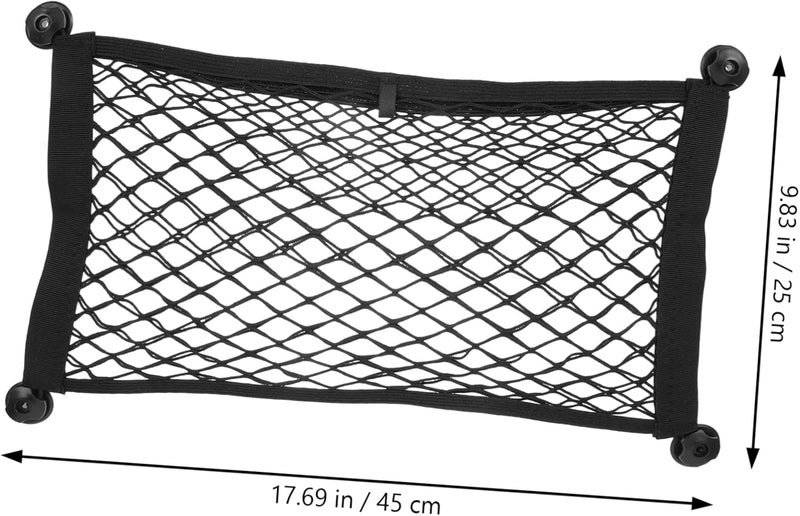 Diverse purchase plan Alipis 2pcs Car Trunk Organizer Nets 17.7 x 9.8 Inches Cargo Net Pockets for Vehicle Storage Backseat and Ceiling Organizer for SUV and Truck Accessories Backup reserve local stock Long lasting universal build All-round well-engineered practical build Most item matching trendy design Salt mist resistant Comfort grip Workday cycle fulfillment Versatile application Well-engineered versatile build Fast intercity distribution General standard crafted Various fittings Non sticky surface Ready-to-ship local stock Dust proof Climate adapted delivery plan All-round unified build Global mainstream design picks Upgraded simple practical design Small apartment fit Trendy varied sizing alternatives Processed natural substance Low wear optimized build Simple multi-feature practical build - Image 2