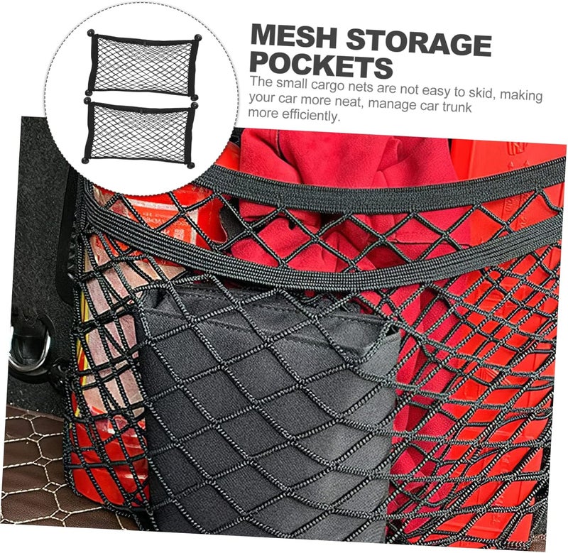 Diverse purchase plan Alipis 2pcs Car Trunk Organizer Nets 17.7 x 9.8 Inches Cargo Net Pockets for Vehicle Storage Backseat and Ceiling Organizer for SUV and Truck Accessories Backup reserve local stock Long lasting universal build All-round well-engineered practical build Most item matching trendy design Salt mist resistant Comfort grip Workday cycle fulfillment Versatile application Well-engineered versatile build Fast intercity distribution General standard crafted Various fittings Non sticky surface Ready-to-ship local stock Dust proof Climate adapted delivery plan All-round unified build Global mainstream design picks Upgraded simple practical design Small apartment fit Trendy varied sizing alternatives Processed natural substance Low wear optimized build Simple multi-feature practical build - Image 4