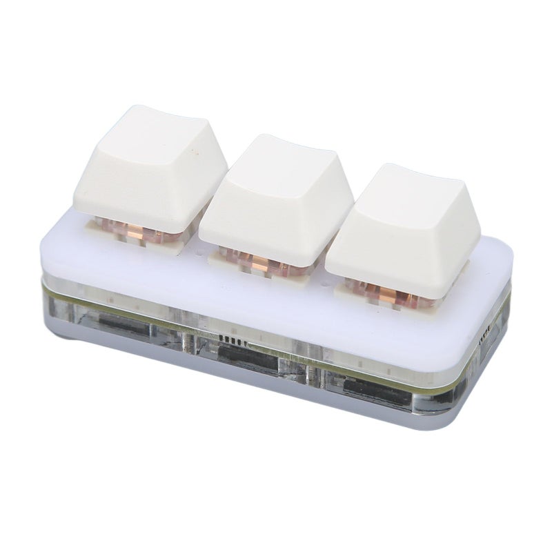 Mini USB Keyboard With RGB Backlight ABS Build For Gaming OSU Support Black - Image 4